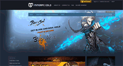 Desktop Screenshot of mmorpggold.com